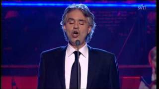 Andrea Bocelli - Voglio Vivere Cosi (Live Skavlan 2010).avi chords