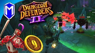 Training Dummy With Sharpened Spikes, Stun Blockades - Let's Play Dungeon Defenders 2 Gameplay Ep 9