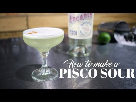Pisco Sour Cocktail Recipe