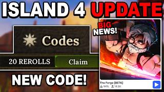 Island 4 Update Code News The Forge Roblox
