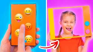 Happy or Sad? 😃☹️ Emotion Game And DIY Crafts & Kids Fun! 📺 screenshot 5