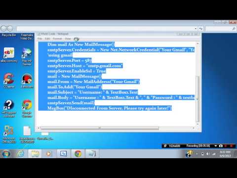 Tutorial For Making A Scam Visual Basic 2008