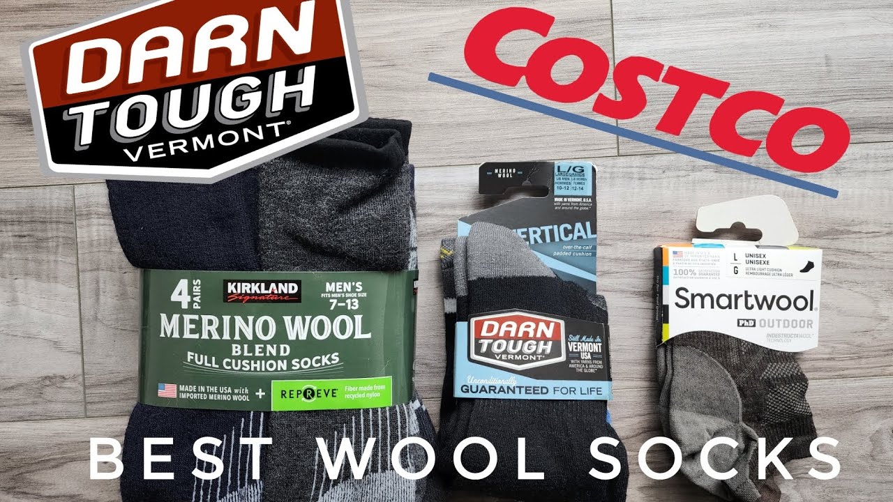 Best Wool Socks Better than Darn Tough Smart Wool COSTCO Hiking