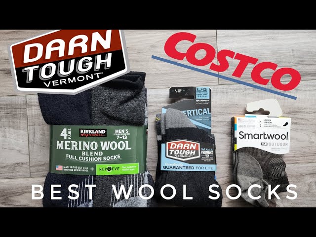 Costco Kirkland Merino Wool Outdoor Trail Socks Review