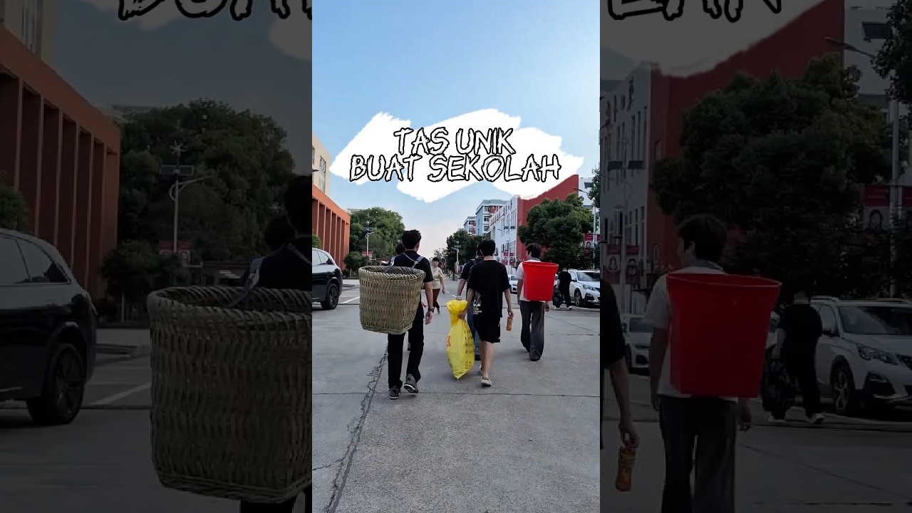 Yang pake karung cocok banget