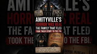 Amityville's Horror Was Real — The Family That Fled Took Their Story to the FBI. #amityvillehorror