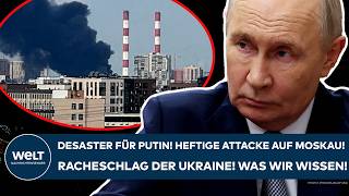 UKRAINE-KRIEG: Desaster für Putin! Heftige Attacke auf Moskau! Was wir über den Racheakt wissen!