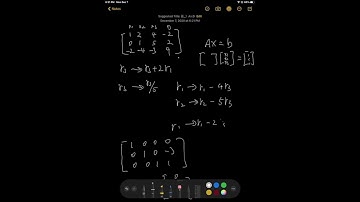 Given A and b in Exercises 11 and 12, write the augmented matrix for the linear system that corresp…