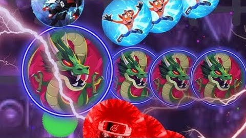 Blob io POPSPLIT DOUBLESPLIT KING || mode crazy. #blobiomobile #blob #gameplay