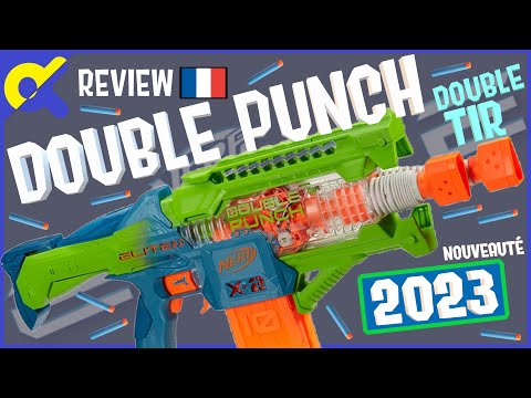 Promo Nerf nerf elite 2.0 double punch chez Carrefour