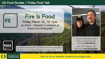 UO Food Talk: Fire Is Food – March 12, 2021