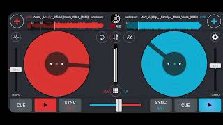 How to scratch using cross dj pro app on android phone 
