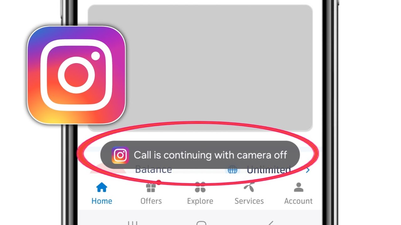 Call is continuing with camera off on Instagram 2025 || Fix Call is ...