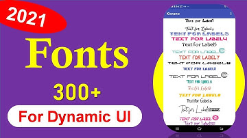 Labels Fonts 2021 How to Create Marquee Text in Kodular Using Label Component dynamic app