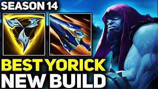 RANK 1 BEST YORICK IN THE WORLD NEW BUILD GAMEPLAY! | Season 14 League of Legends