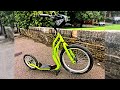 YEDOO MEZEQ Kick Scooter (KickBike) UK : Unboxing/Upgrades/First Ride