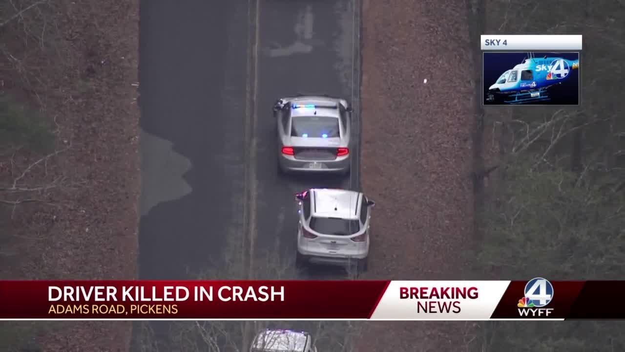 Coroner called to deadly crash in Pickens County, South Carolina - YouTube