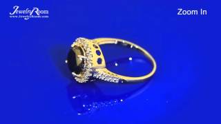 JEWELLERY AUCTIONS - BLACK DIAMONDS (17 PCS) SOLID GOLD RING JEWELLERY AUCTIONS - BLACK DIAMONDS (17 PCS) SOLID GOLD RING