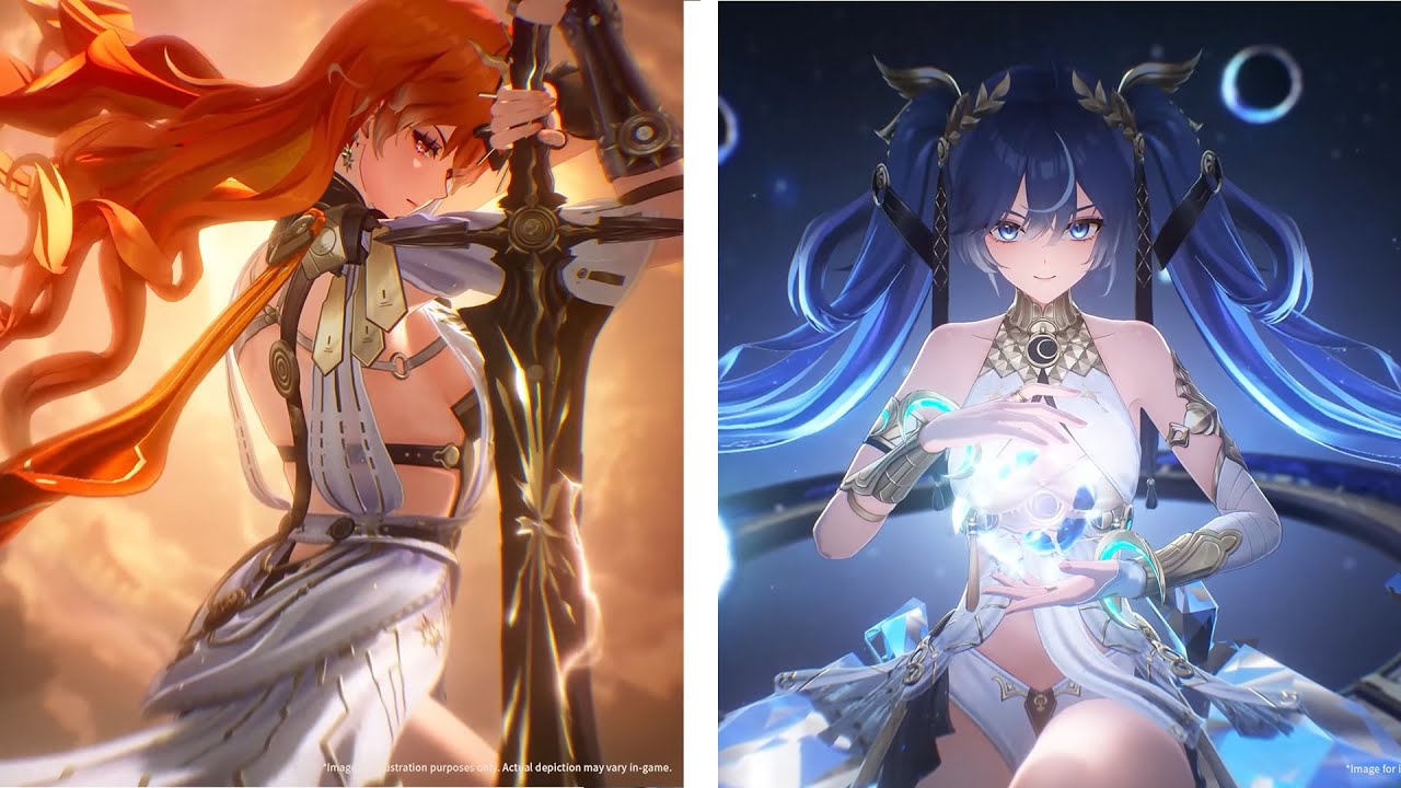 AUGUSTA AND IUNO GACHA ANIMATIONS - WUTHERING WAVES