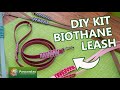 DIY Kit BioThane Leash with Cobra knot - Paracord.eu Tutorial