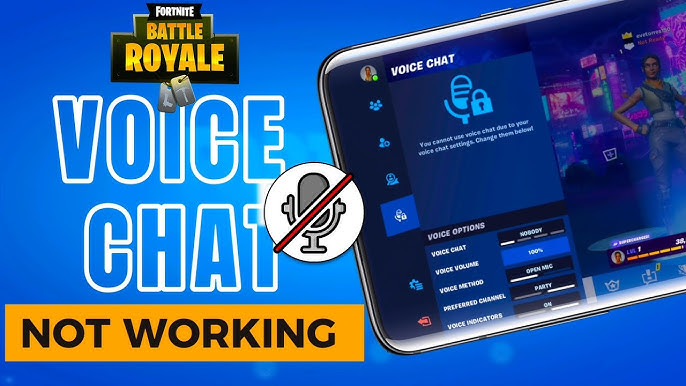 Fortnite Mobile Voice Chat Not Working Fix 