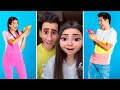 SOFÌ E LUÌ DIVENTANO DEI CARTONI ANIMATI | Me contro Te #shorts