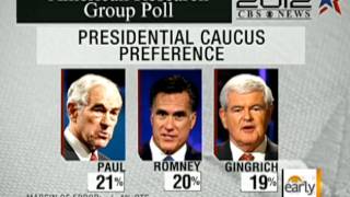 The Early Show - One week to go until Iowa Caucus