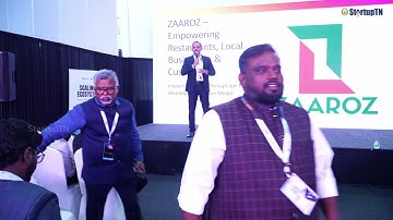 About ZAAROZ @ Tamilnadu Global Startup Submit 2025 | Hyperlocal Innovation from Tamil Nadu