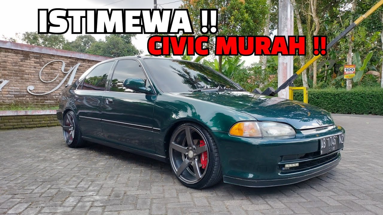 Honda civic genio istimewa ! dijual tahun 1994 masih banyak originalnya