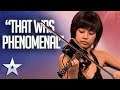 Violinist delivers a FIERCE performance! | Unforgettable Audition | Britain