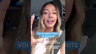 viola silvi e l’ultimo giorno di scuola #tiktok