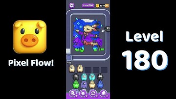 🎮 Pixel Flow Level 180 Walkthrough 💥 | SolutionGuruji