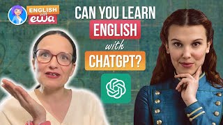 How to learn English with ChatGPT - English with Enola Holmes and Millie Bobby Brown