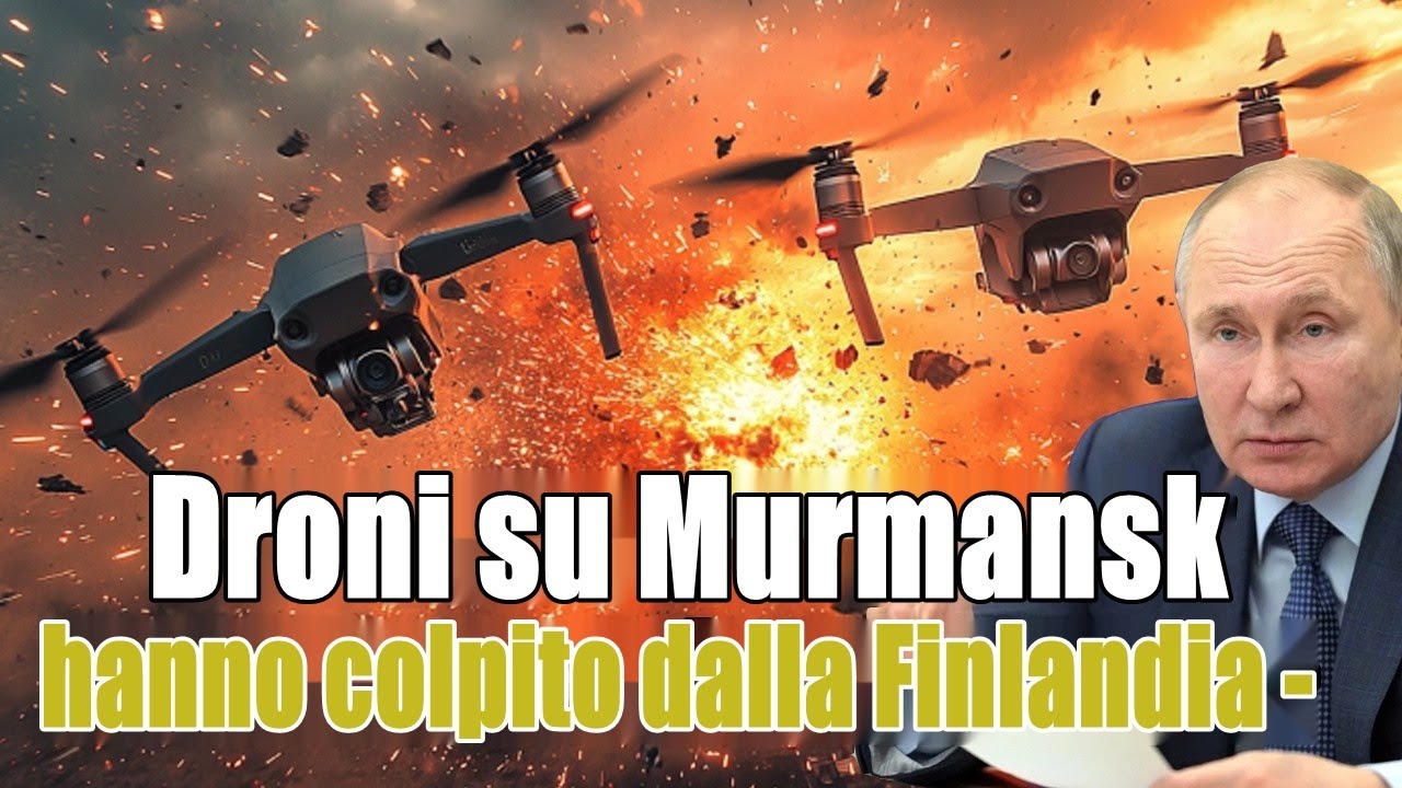 Droni su Murmansk partiti dalla Finlandia: Mosca pone subito a Helsinki due "questioni territoriali"