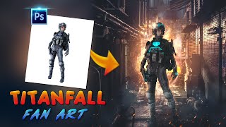 Create Titanfall Fan Art in Photoshop