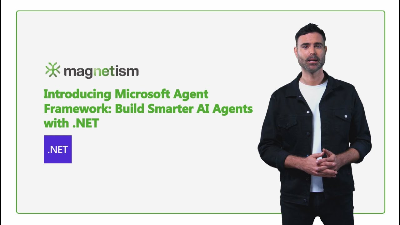 Introducing Microsoft Agent Framework: Build Smarter AI Agents with .NET