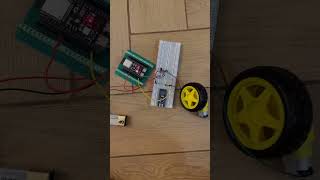 Controlling motor with ESP32-S3 and IRL3705Z MOSFET