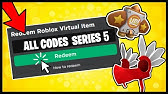 All Roblox Toy Code Items Series 4 Showcase Youtube - rollbox roblox toys gift card codes 2019 series 4