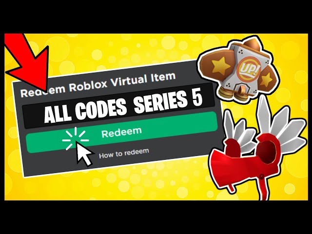 Roblox Redeem Virtual Item Codes