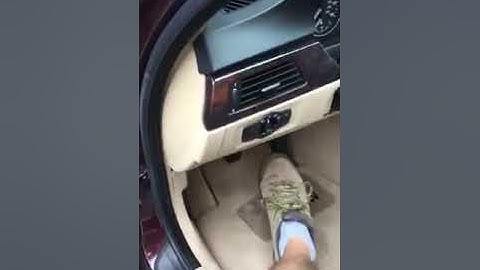 Bleeding BMW e90 ABS pump by yourself manually