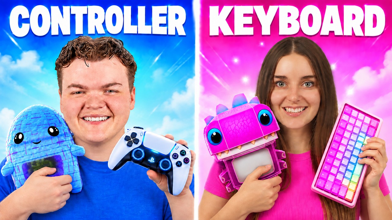 Controller vs Keyboard Sprite Hunt