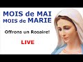 Rosaire pour le mois de Marie 🙏  ❤️  4 Mai