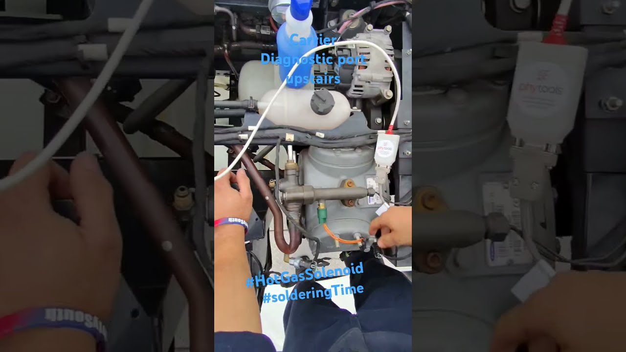 Reefer Not Cooling Leaking Condensor Inlet Valve Tru Tech Connection Up Top Carrier Diesel Diy