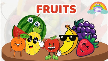 Learn Fruits for Toddlers ! 🍉 Fun & Easy Fruit Names for Toddlers I Learn Fruits Names