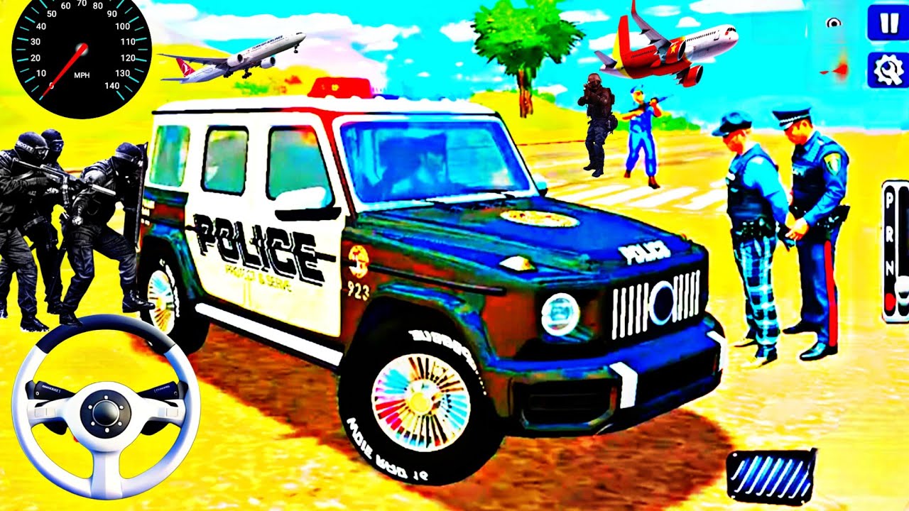 Police Car Chase Simulator 3D Games - Real Cop Cars Police Driving Simulator 20256 Gameplay 
