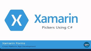Pickers Using C# in Xamarin Forms-Xamarin Forms in Hindi