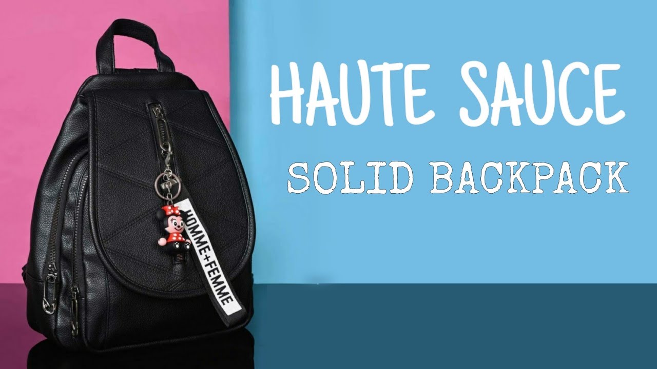 HAUTE SAUCE EVERYDAY BACKPACK AJIO UNBOXING REVIEW MALAYALAM