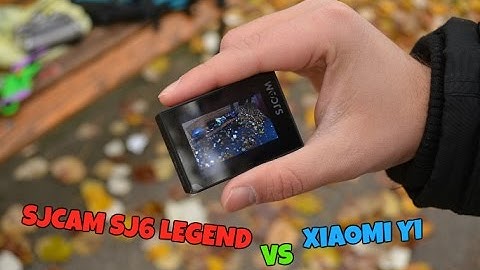 SJCAM S6 LEGEND vs XIAOMI YI SUPERVIEW WAFFLE SCRIPT