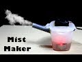 How to make Ultrasonic Mist Maker fogger - Very Simple way