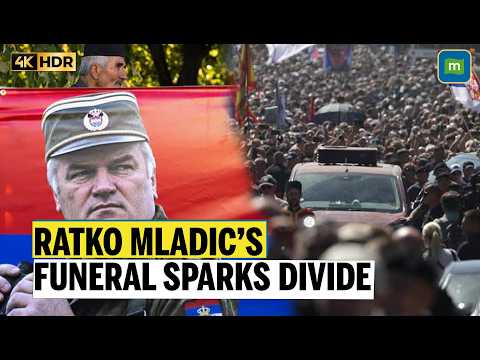 Thousands Gather For Convicted War Criminal Ratko Mladic’s Funeral In Belgrade Amid Divide | N18G